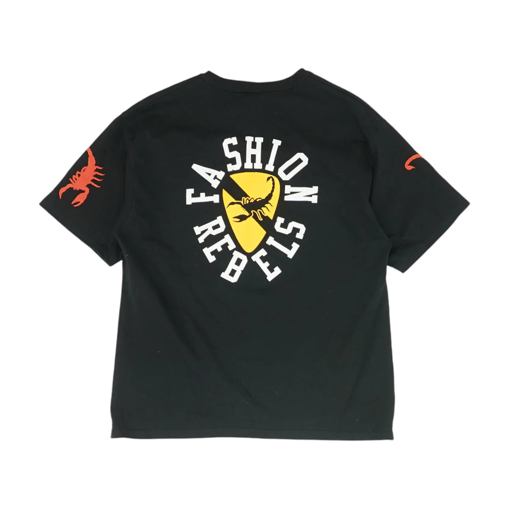 Black Graphic T-Shirt - Image 2