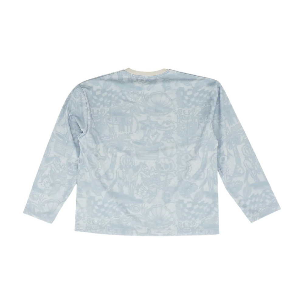 Blue Print T-Shirt - Image 2