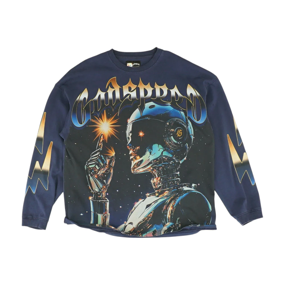 Navy Graphic T-Shirt