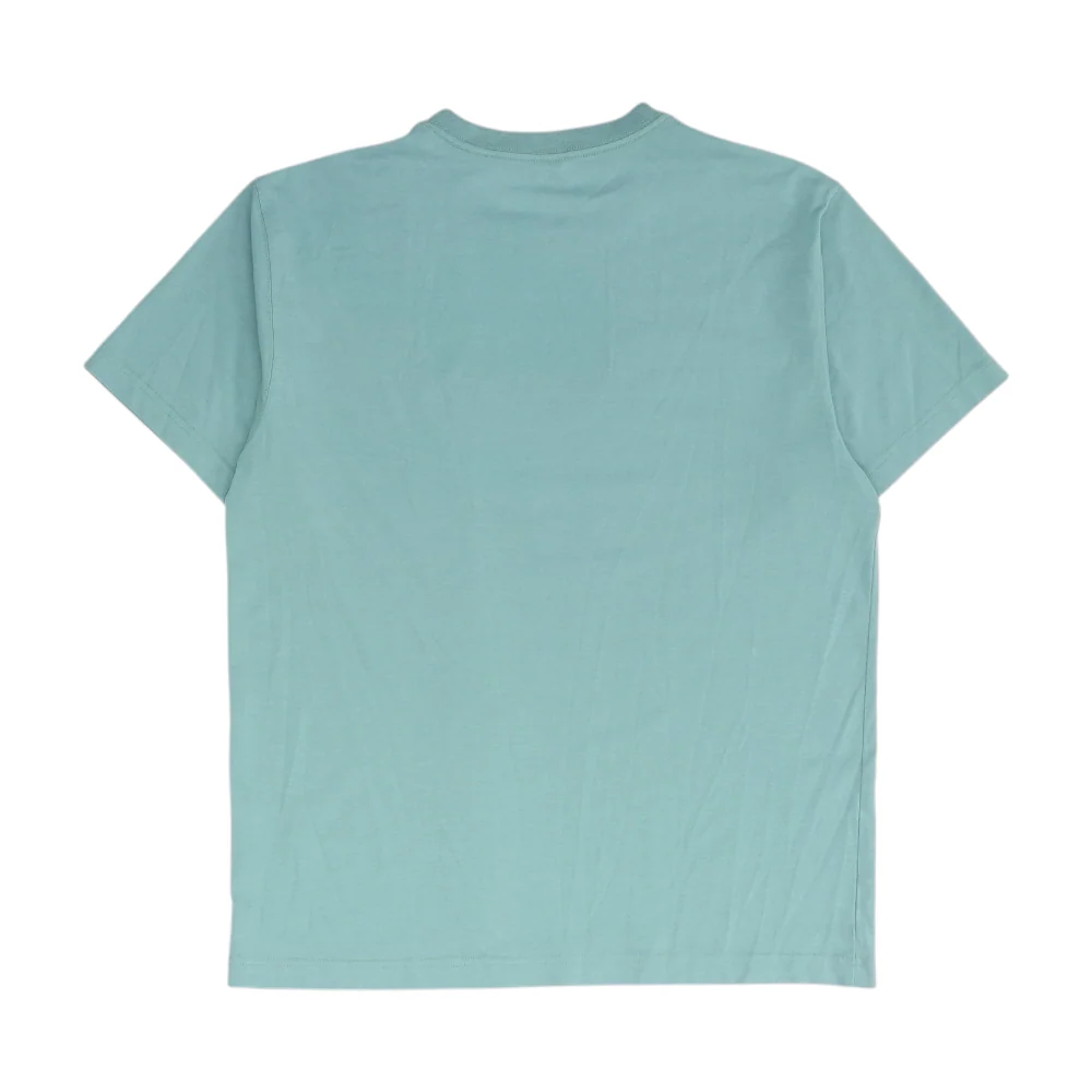 Green Solid T-Shirt - Image 2