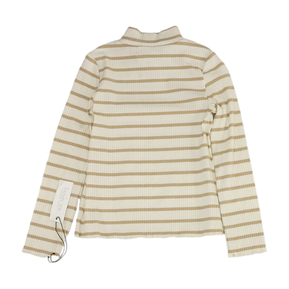 Beige Striped T-Shirt - Image 2