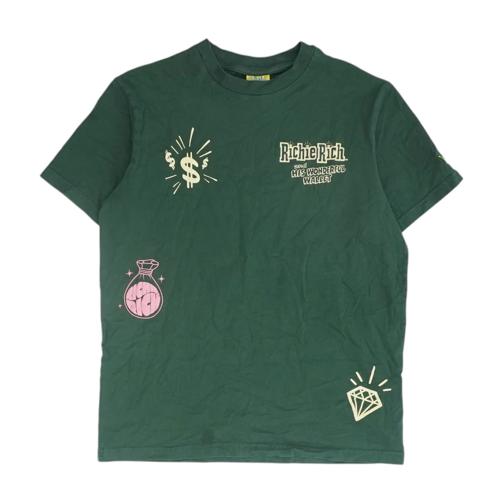 Green Solid T-Shirt