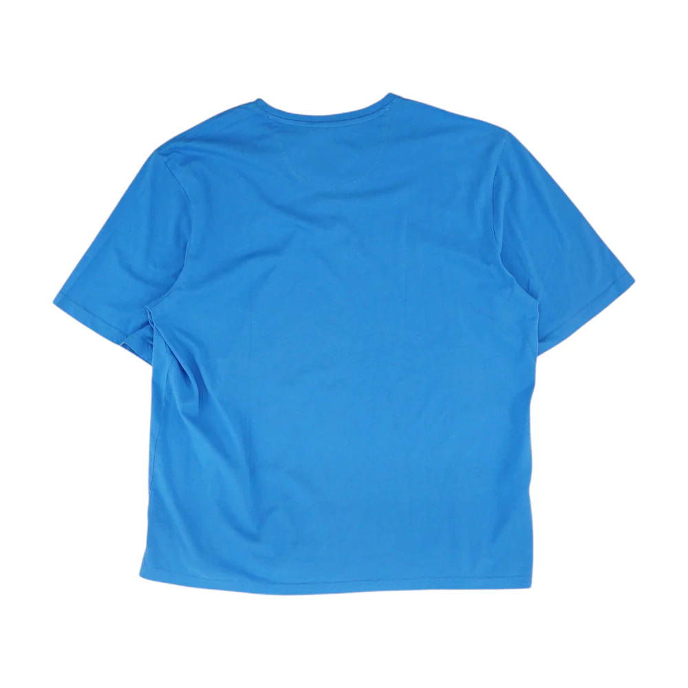 Blue Solid T-Shirt - Image 2