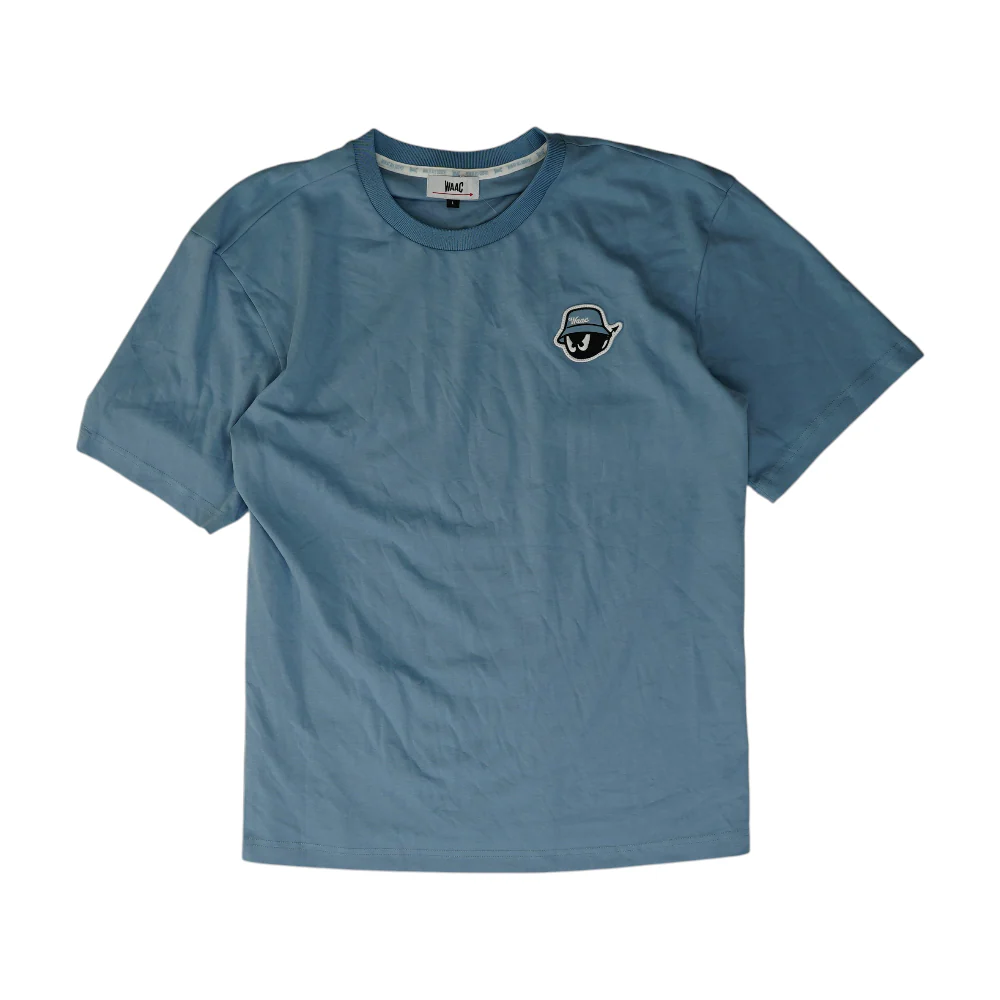 Blue Solid T-Shirt