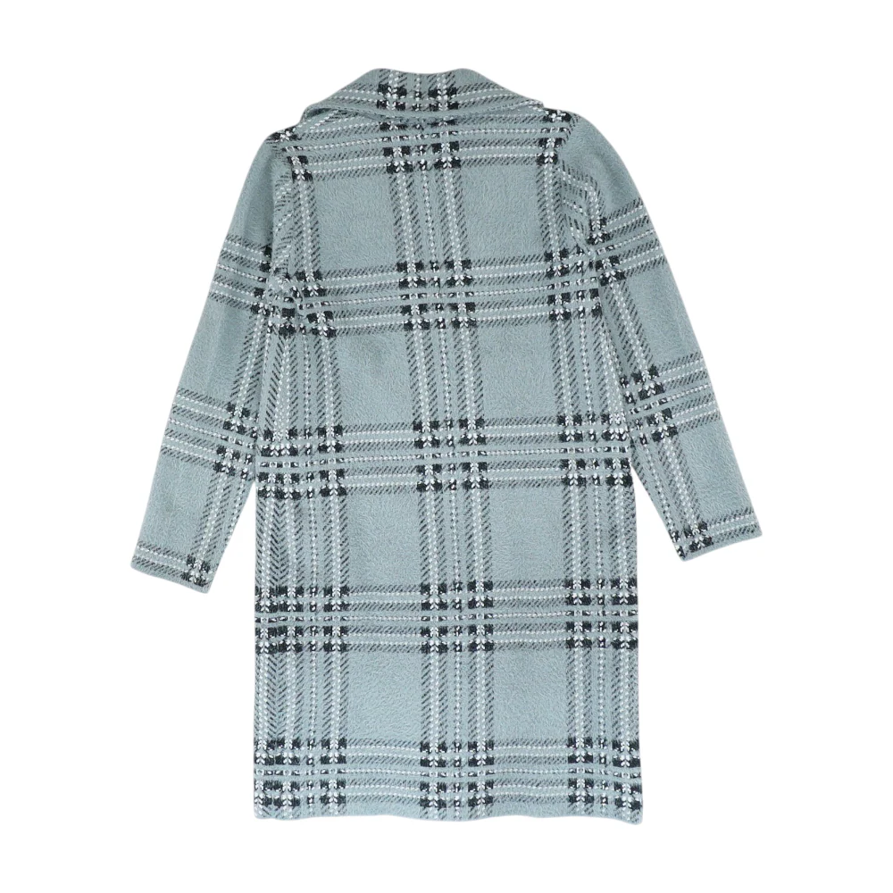 Gray Plaid Coat - Image 2