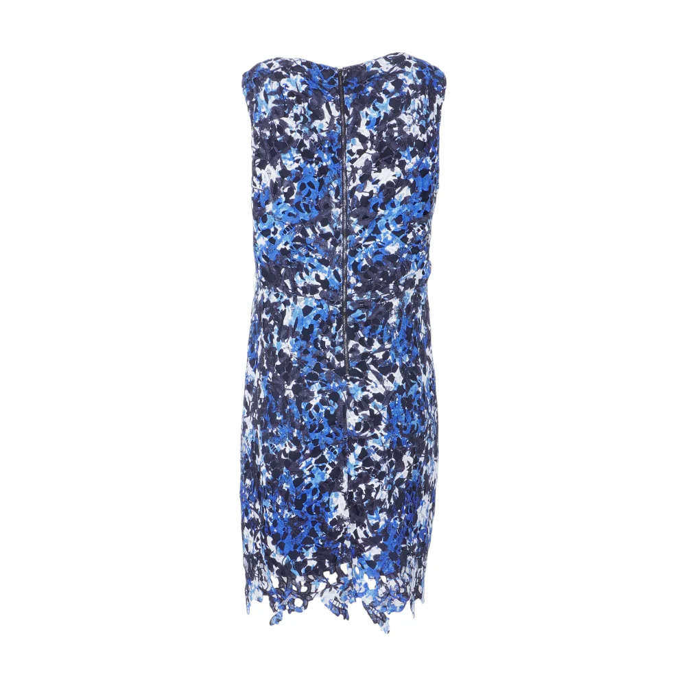 Navy Floral Midi Dress - Image 2