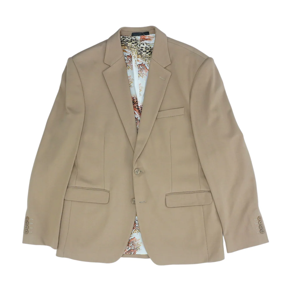 Brown Solid Blazer