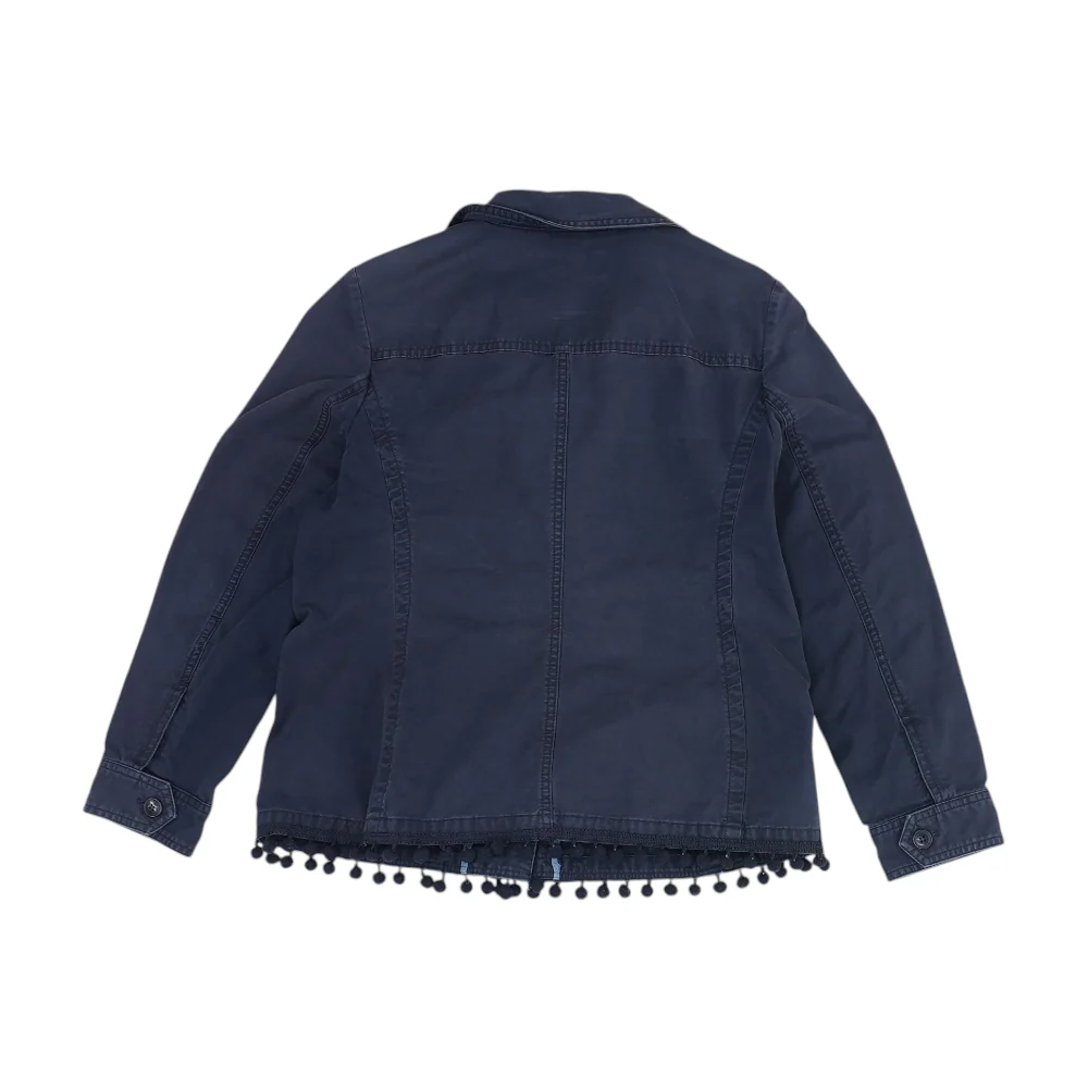 Navy Petite Solid Jacket - Image 2