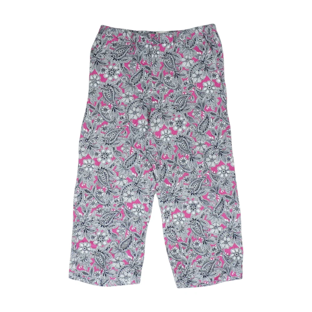 Pink Floral Pants