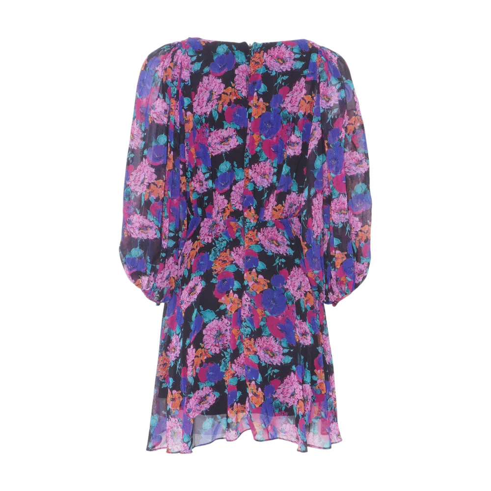 Multi Floral Mini Dress - Image 2