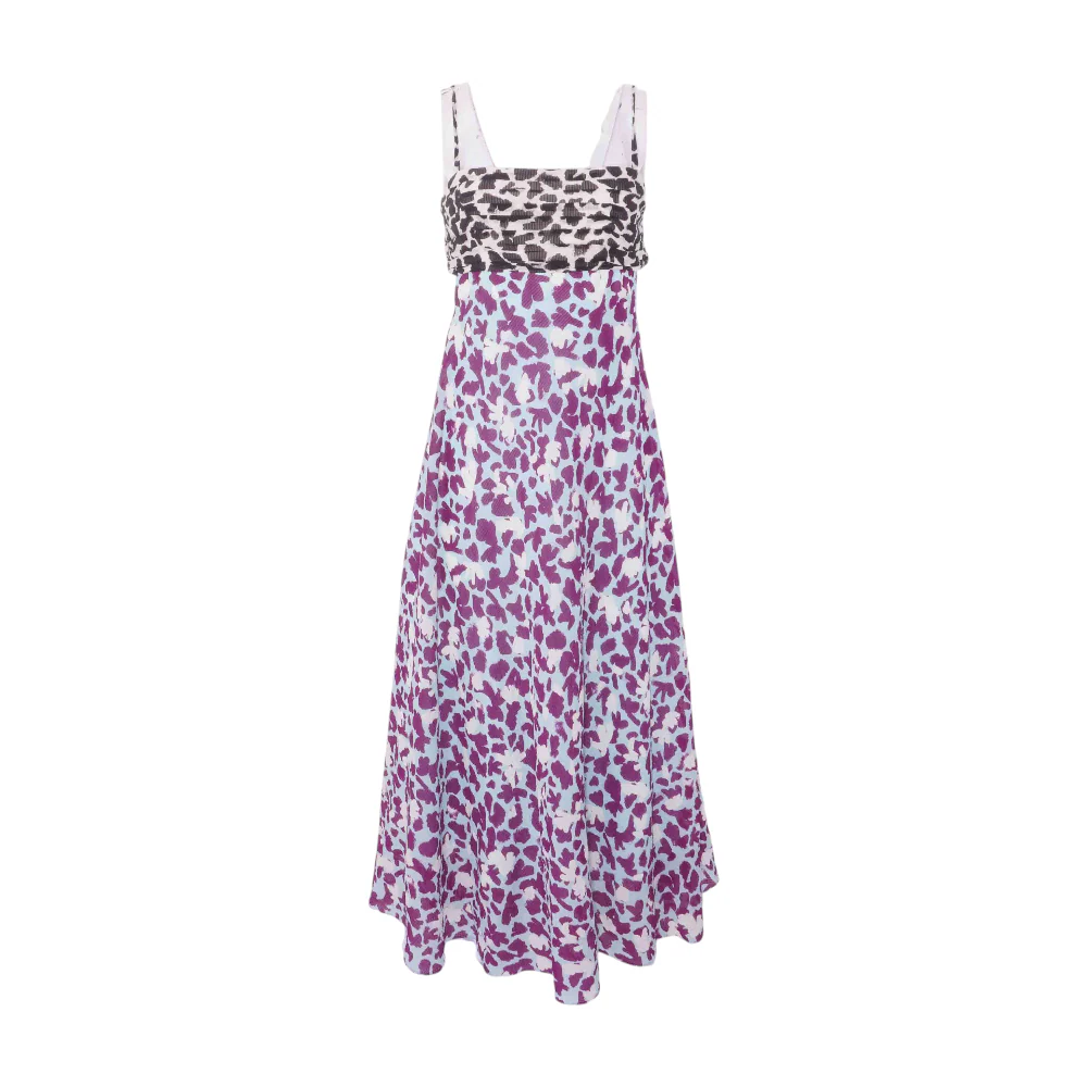 Multi Print Maxi Dress