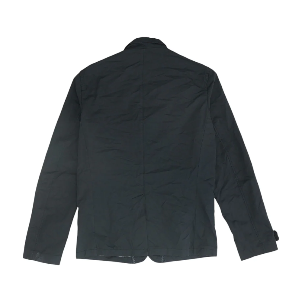 Navy Solid Jacket - Image 2