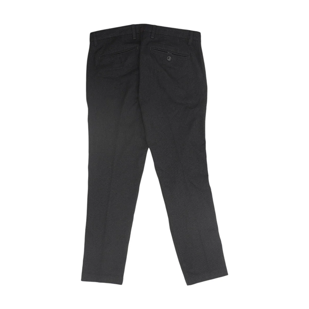 Brown Print Regular Pants - Image 2