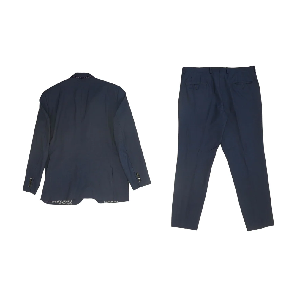 Navy Solid Suit - Image 2