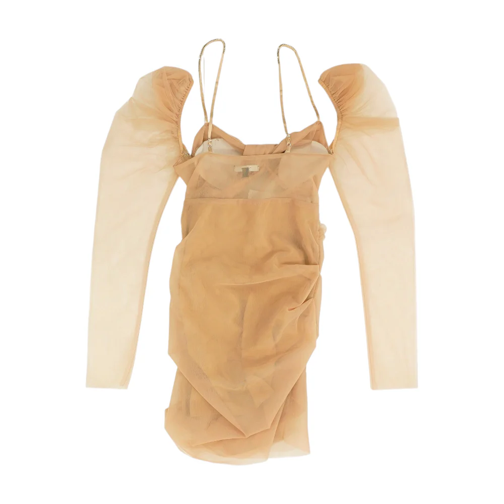 Brown Mini Dress - Image 2