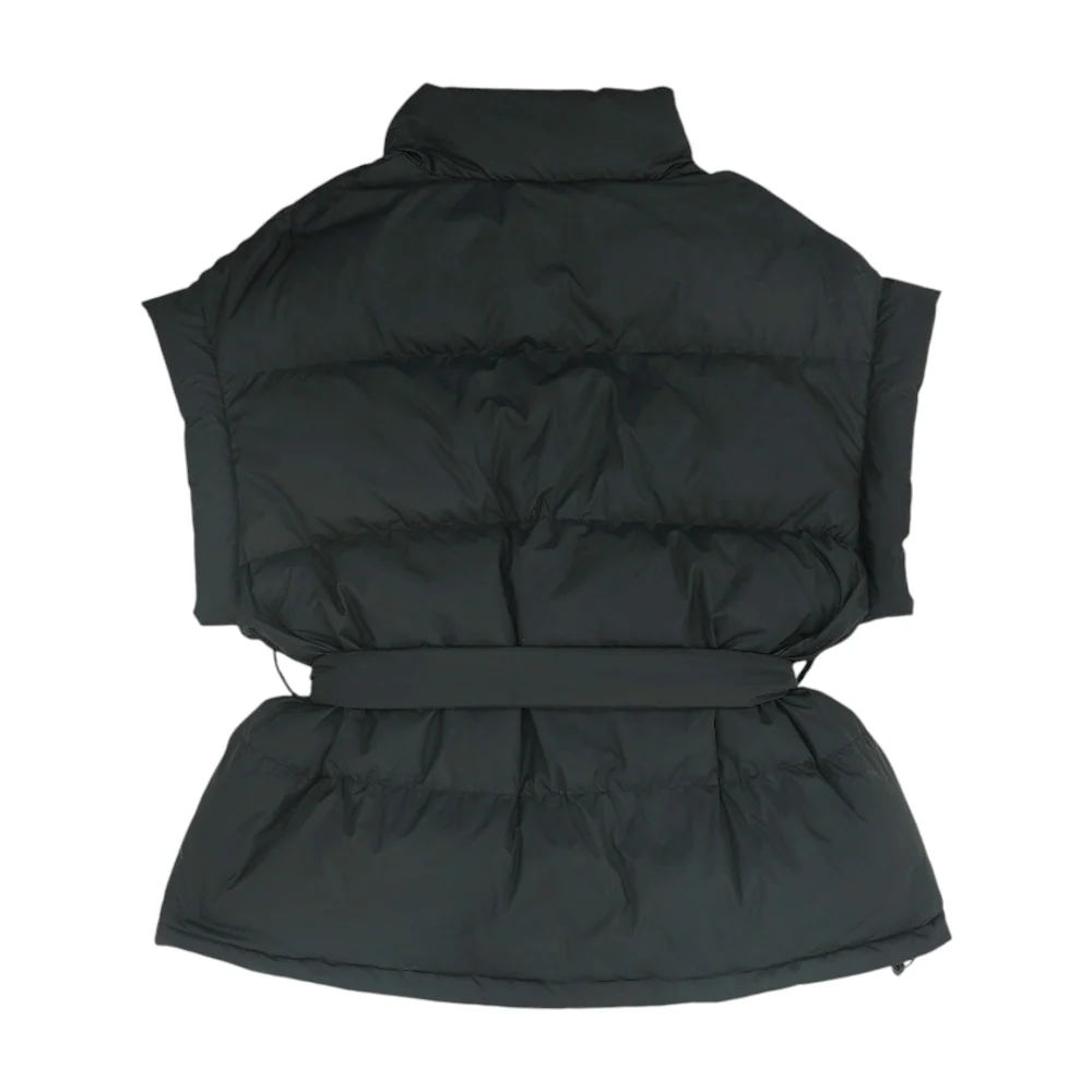 Black Solid Vest - Image 2