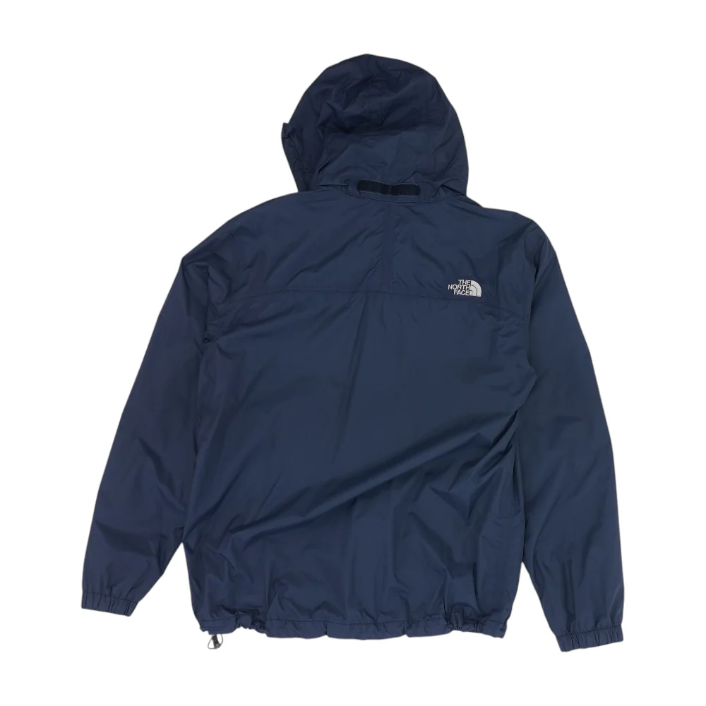 Navy Solid Rain Jacket - Image 2