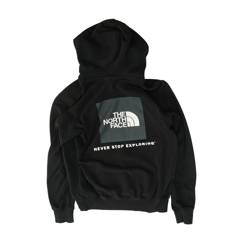 Black Solid Hoodie Pullover - Image 2