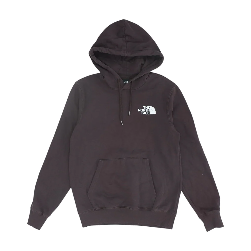 Brown Solid Hoodie Pullover