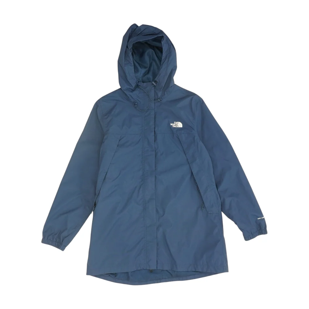 Blue Solid Rain Jacket