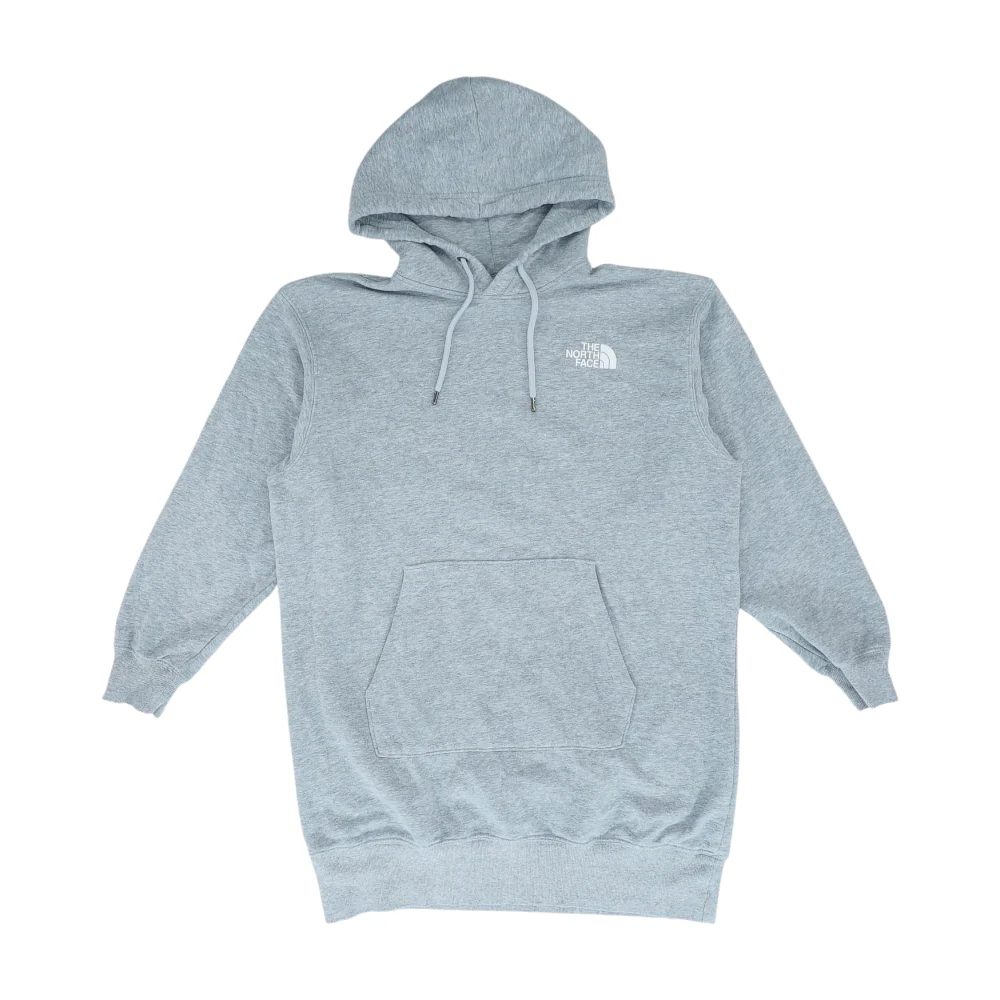 Gray Solid Hoodie Pullover