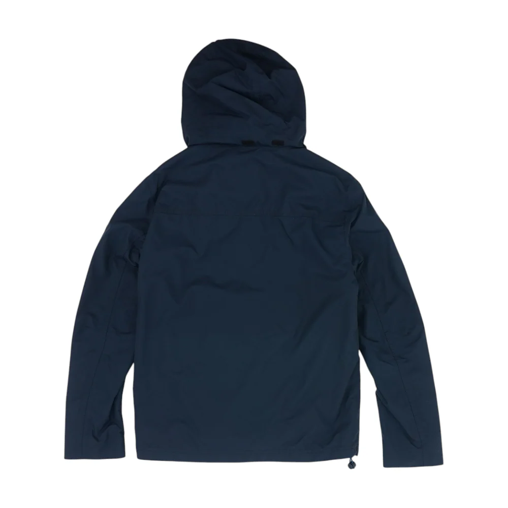 Navy Solid Rain Jacket - Image 2
