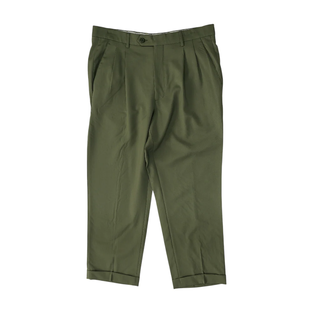 Green Regular Pants