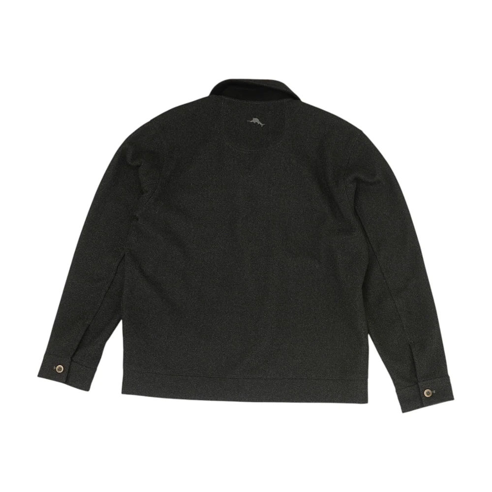 Charcoal Solid Jacket - Image 2