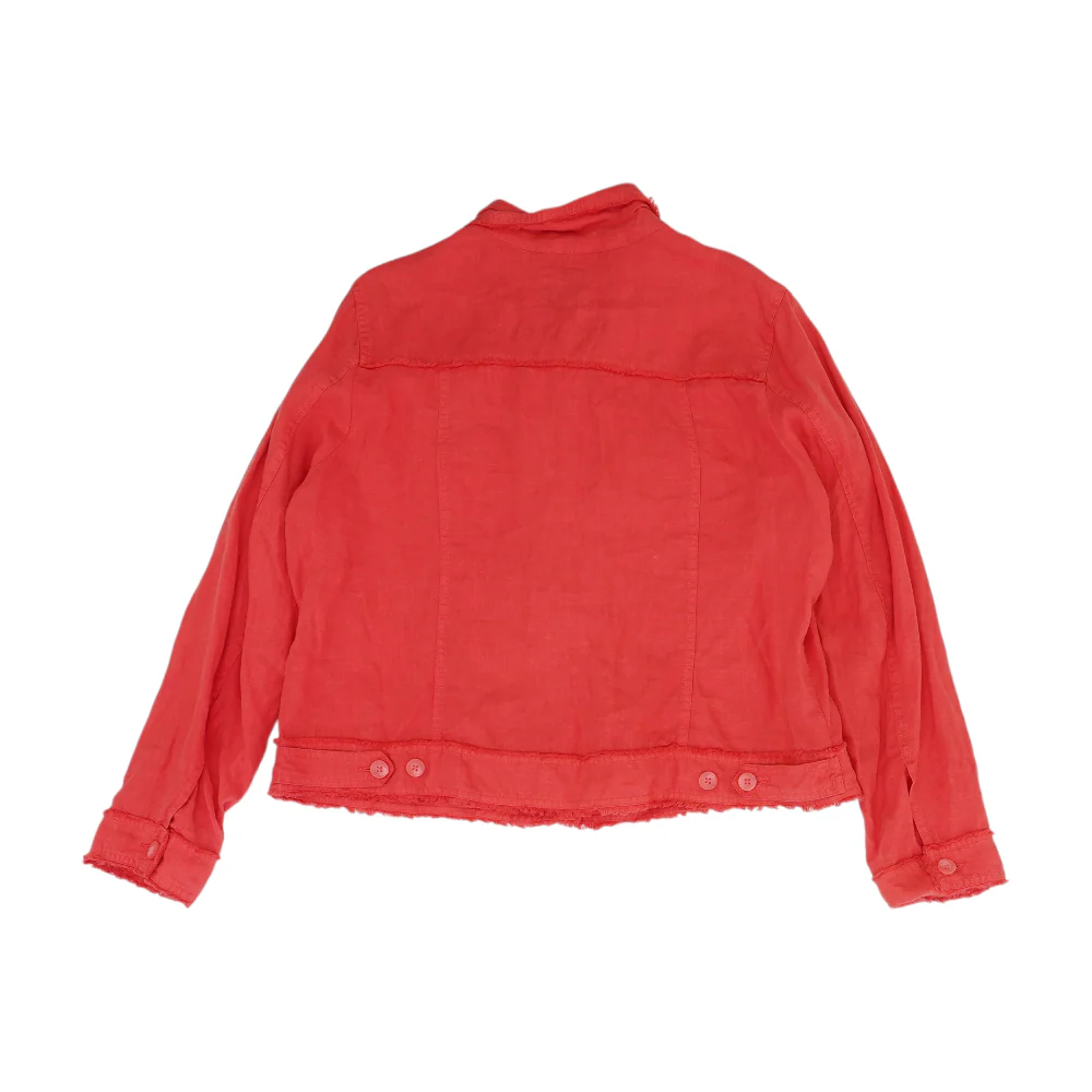 Pink Solid Jacket - Image 2
