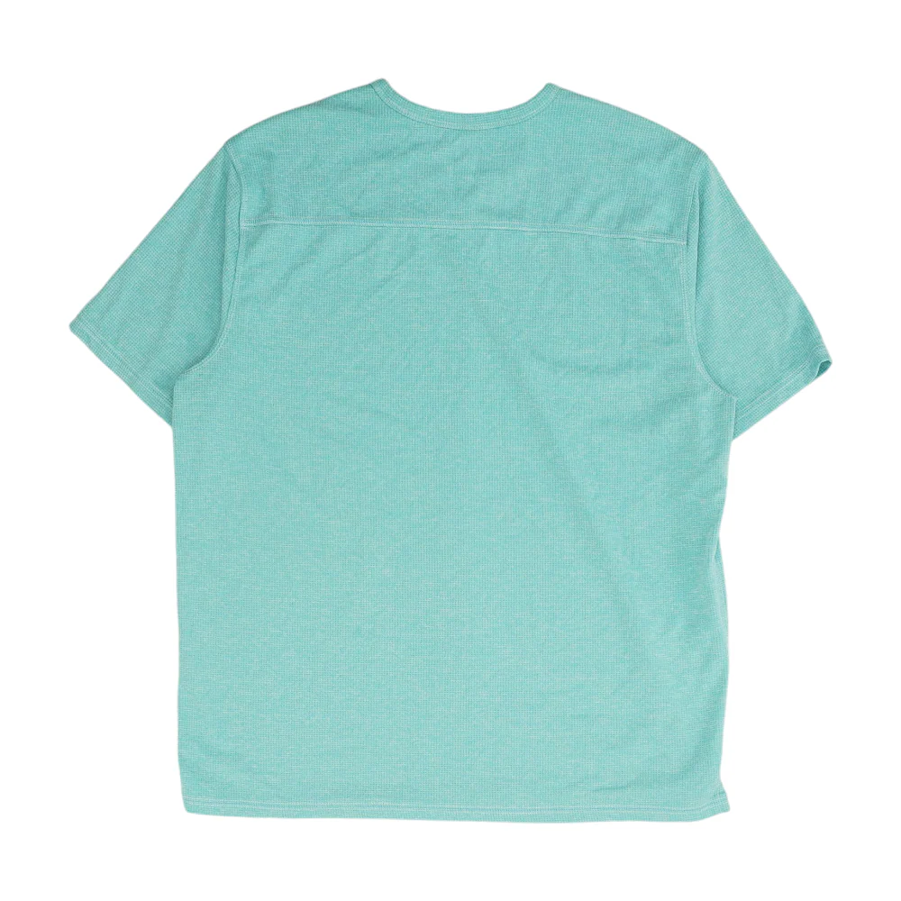 Green Solid T-Shirt - Image 2