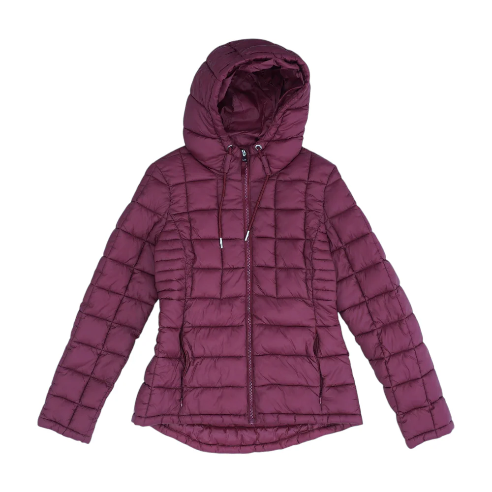 Maroon Solid Jacket