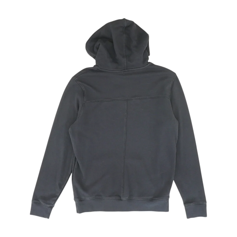 Navy Solid Hoodie Pullover - Image 2