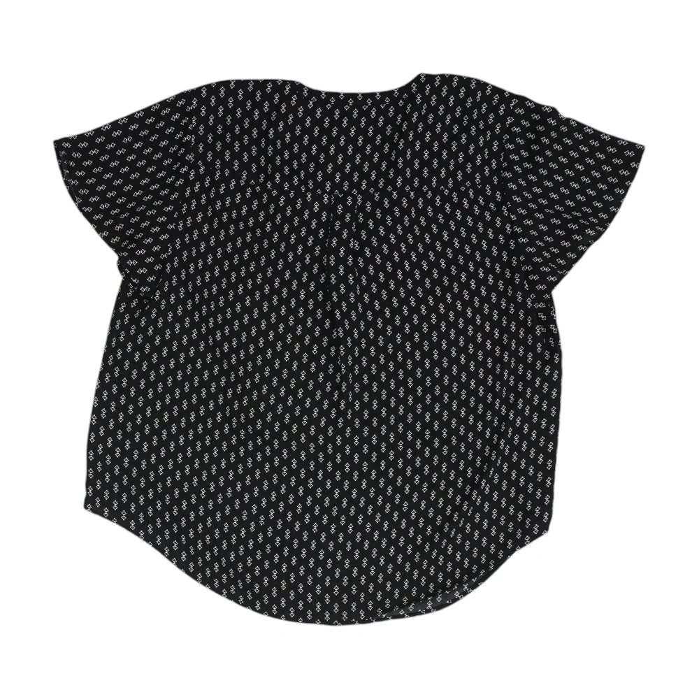 Black Plus Print Blouse - Image 2