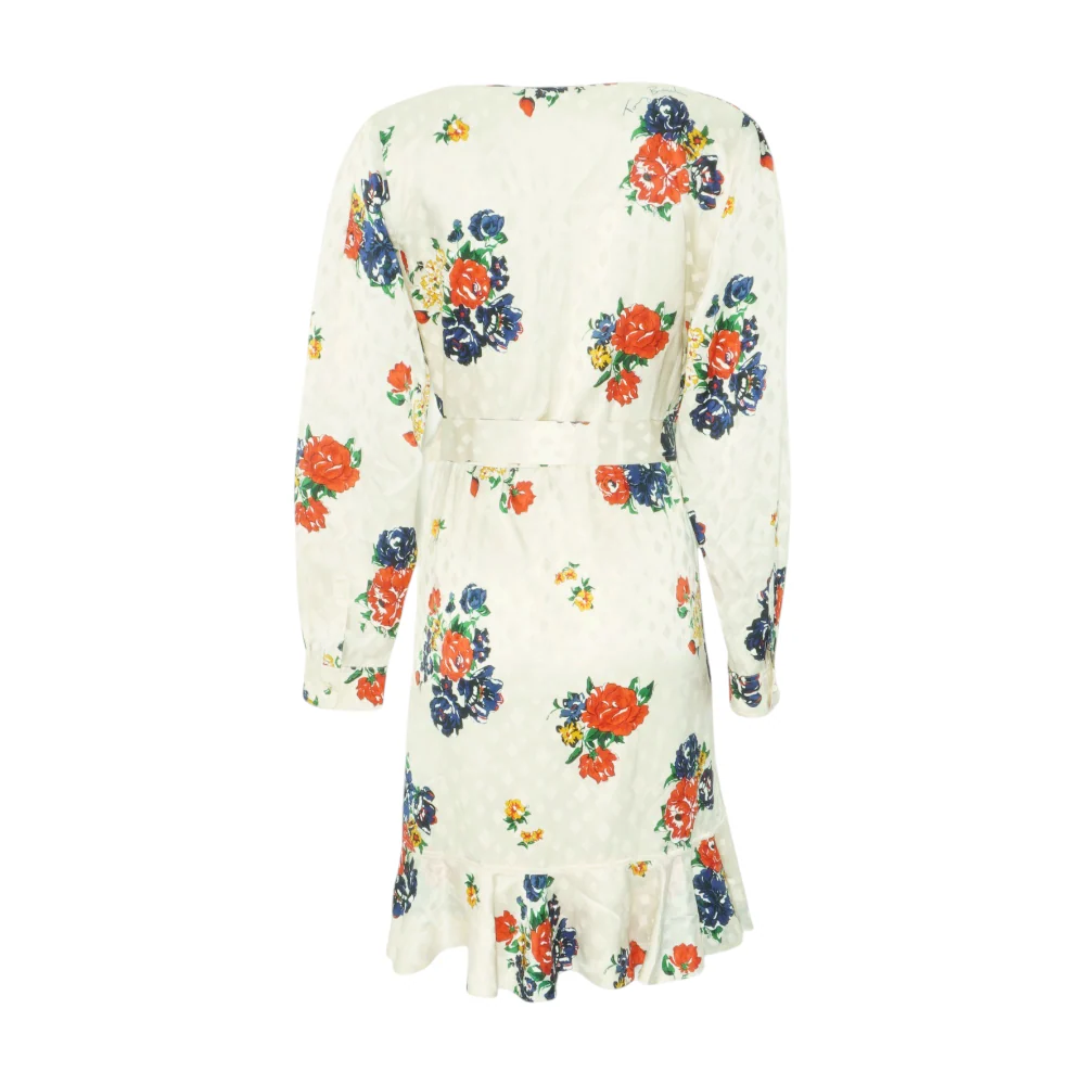 Ivory Floral Midi Dress - Image 2