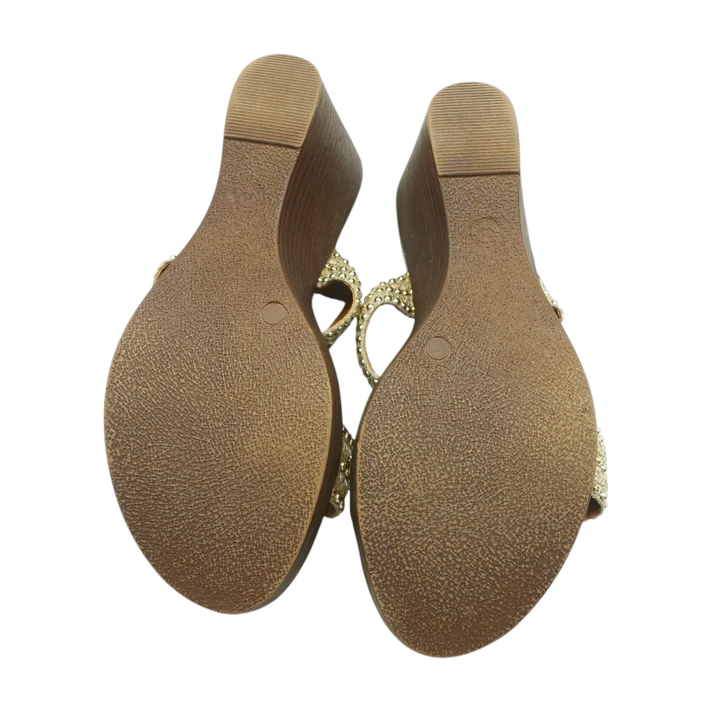 Gold Sandals - Image 3