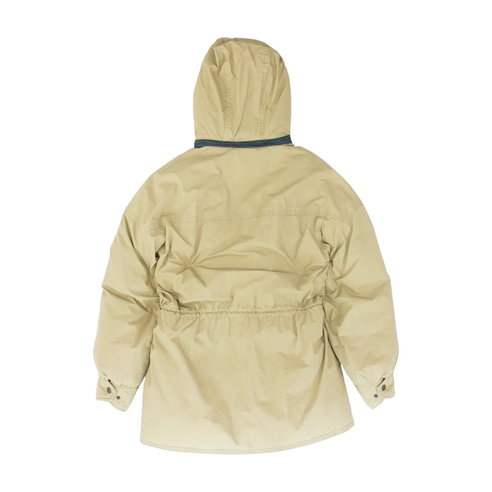 Beige Solid Coat - Image 2