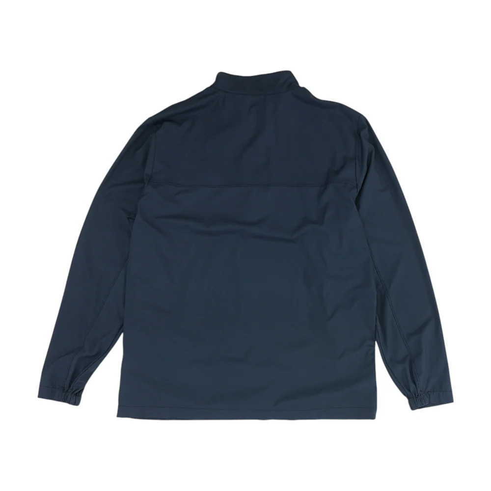 Blue Solid 1/4 Zip Pullover - Image 2