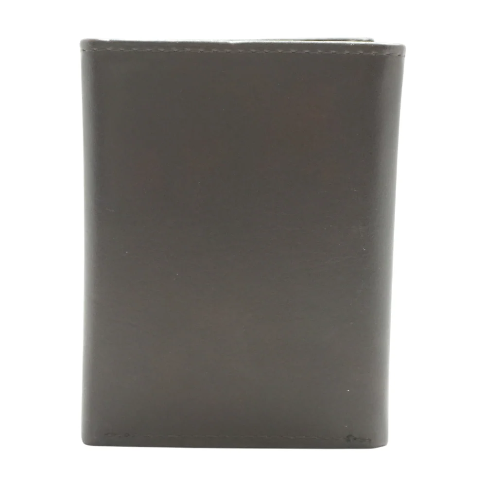 Brown Trifold Wallet - Image 2