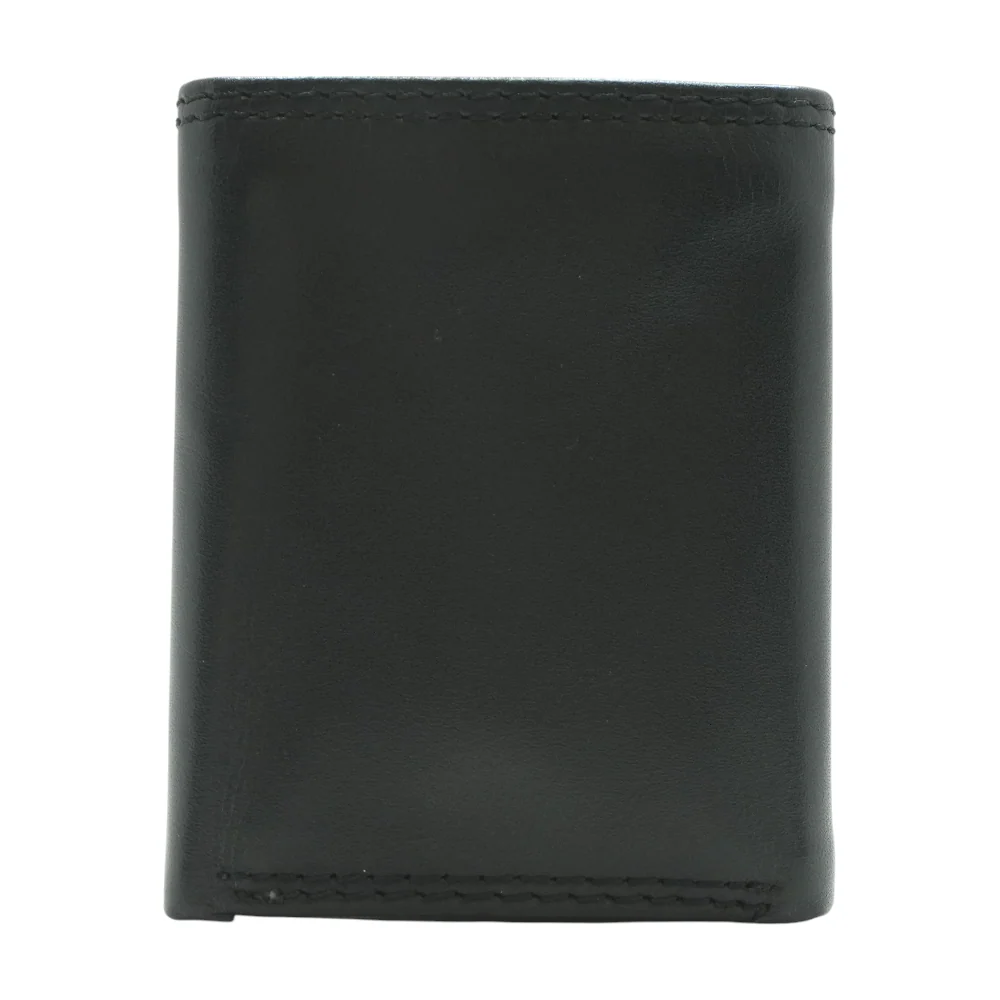 Black Trifold Wallet - Image 2