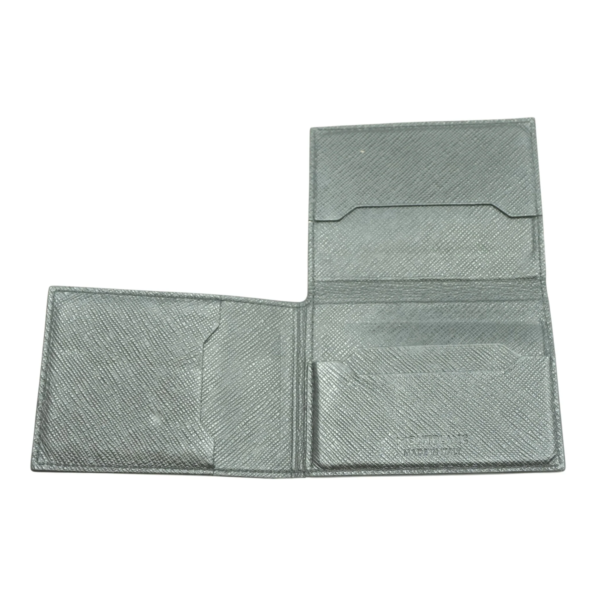 Black Sartorial Trio 4CC Leather Card Holder - Image 4