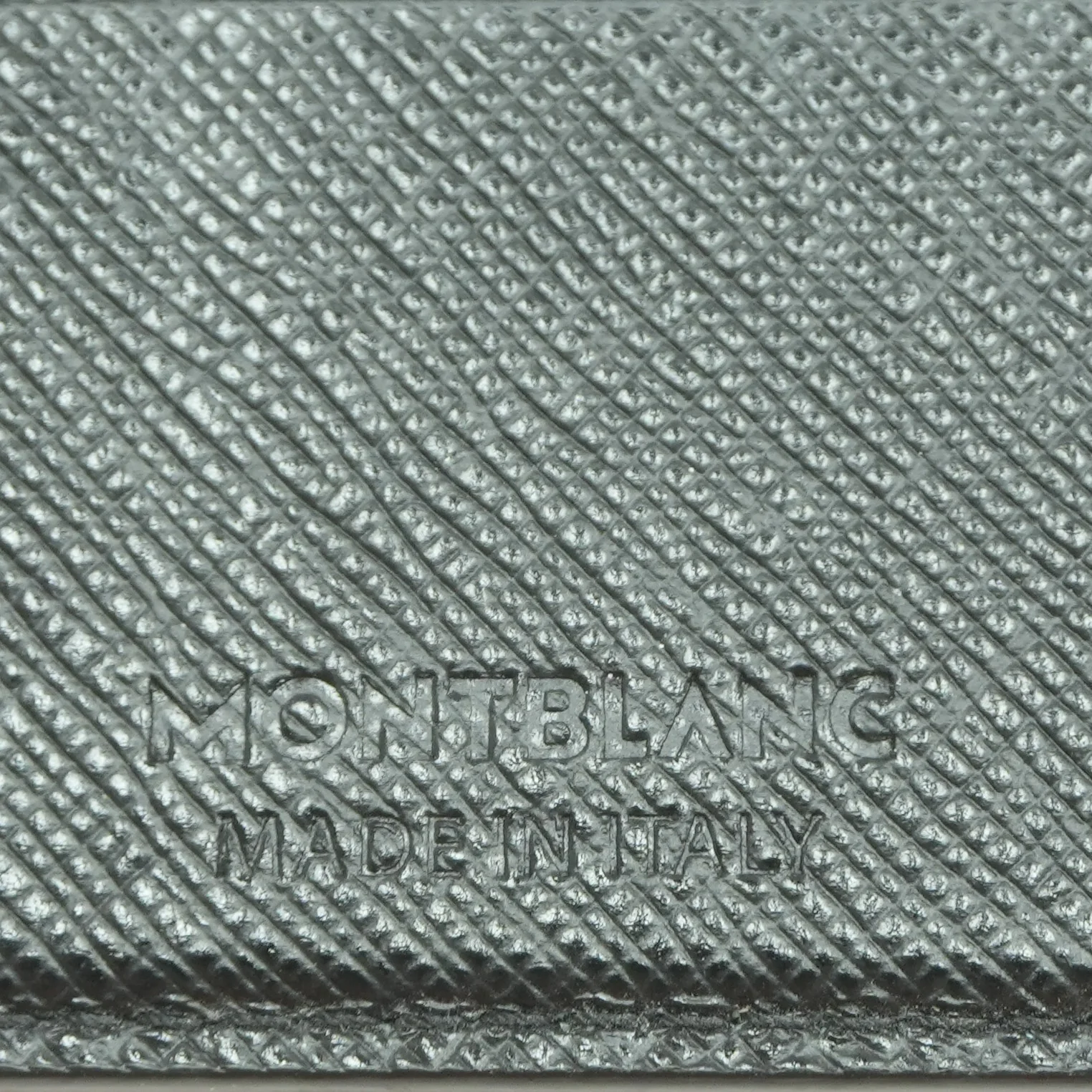 Black Sartorial Trio 4CC Leather Card Holder - Image 5