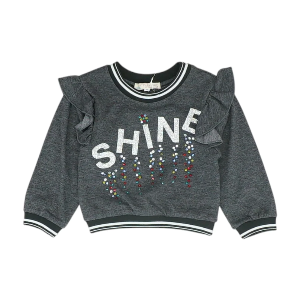 Gray Sweatshirt Pullover