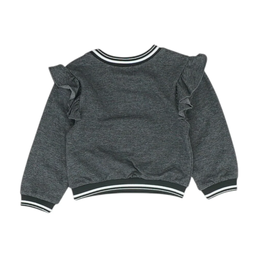 Gray Sweatshirt Pullover - Image 2