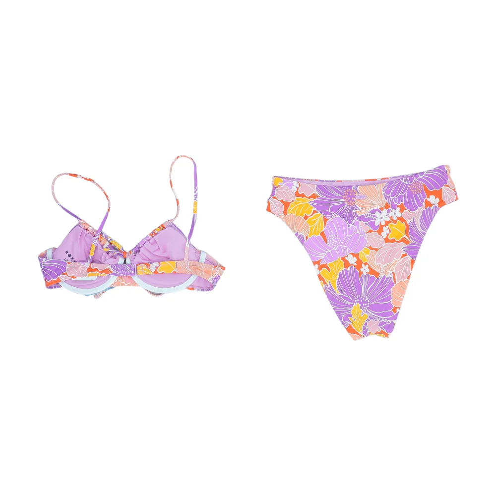 Purple Floral Two-Piece - Image 2