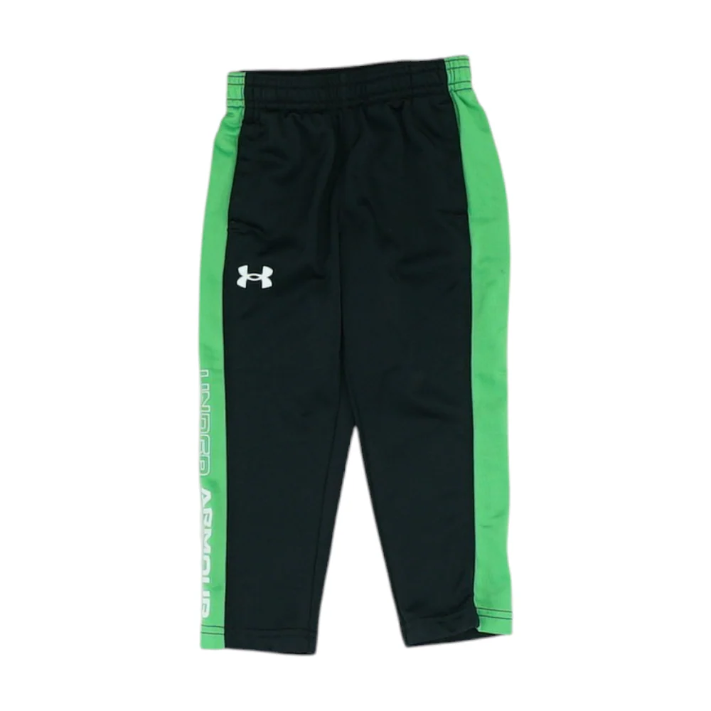 Black Color Block Active Pants