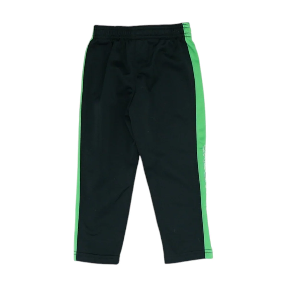 Black Color Block Active Pants - Image 2