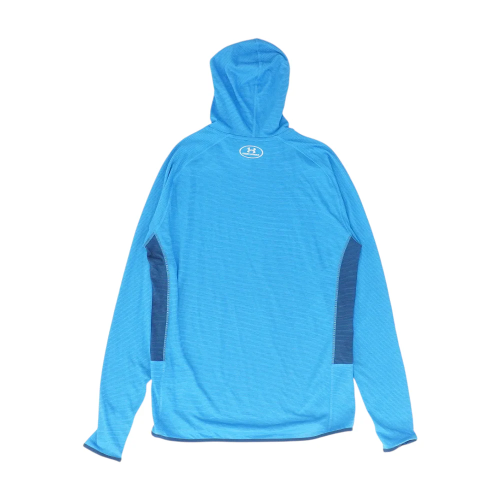 Blue Striped Hoodie Pullover - Image 2