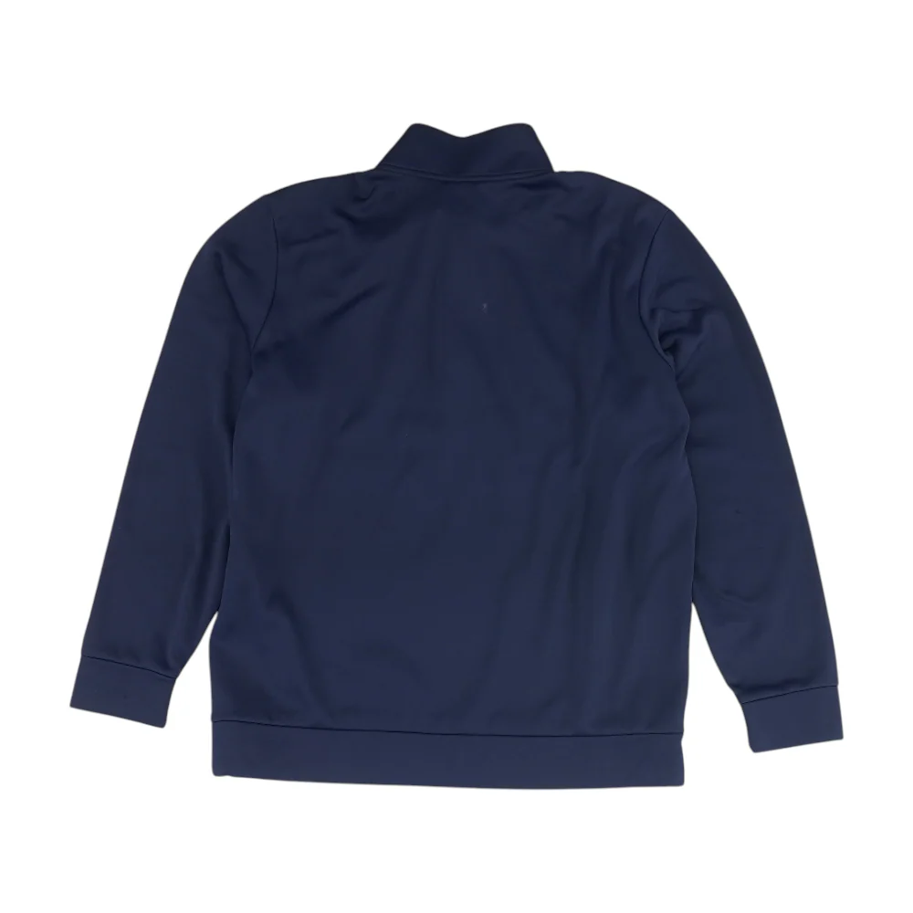 Navy Solid 1/4 Zip Pullover - Image 2