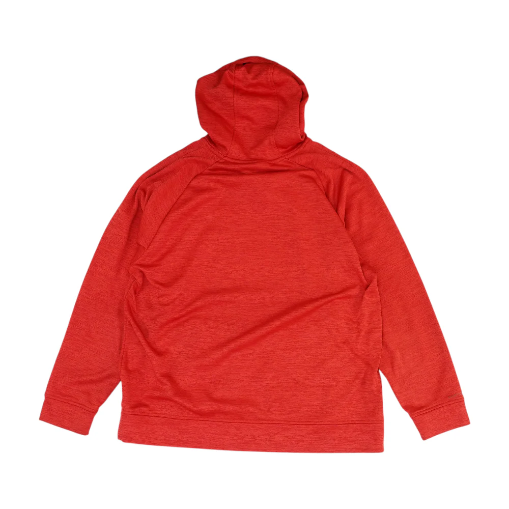 Red Solid Hoodie Pullover - Image 2