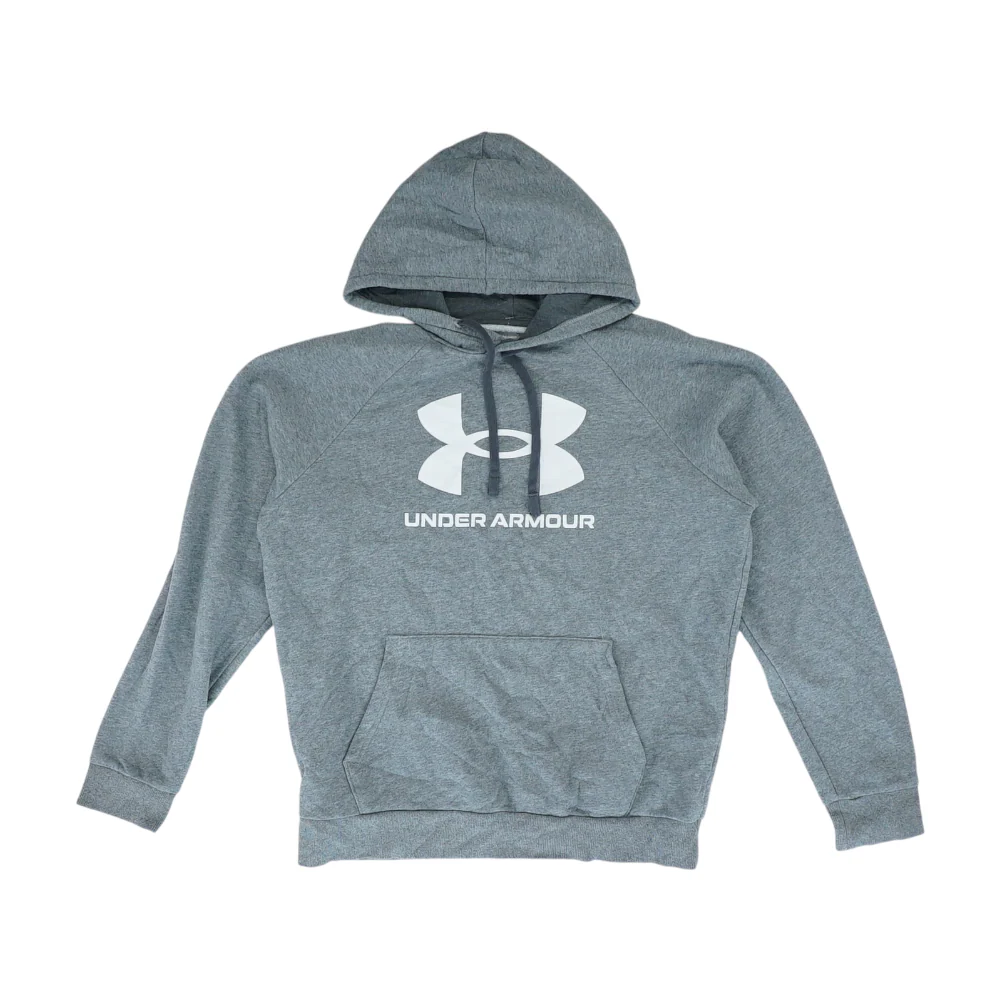 Gray Solid Hoodie Pullover